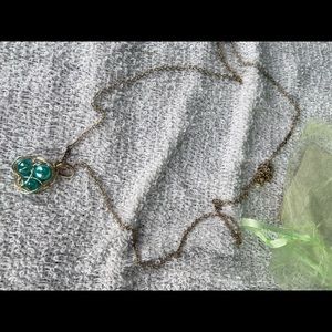 Birds nest necklace